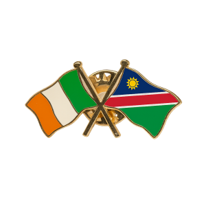 Ireland - Namibia Flag Pin