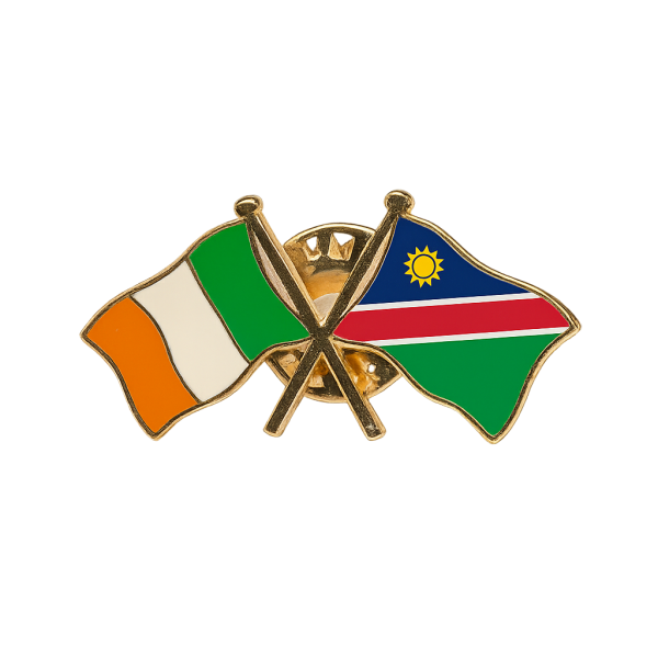 Ireland - Namibia Flag Pin