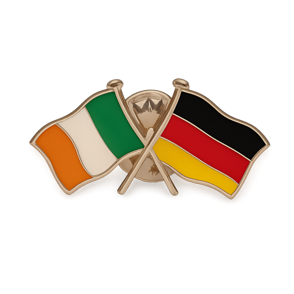 Ireland - Germany Flag Pin