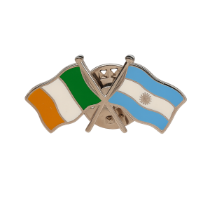 Ireland - Argentina Flag Pin