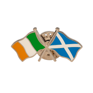 Ireland - Scotland Flag Pin