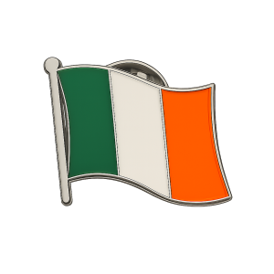 Ireland Flag Pin
