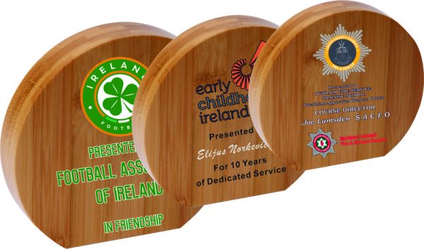 Bamboo Circle Plaque