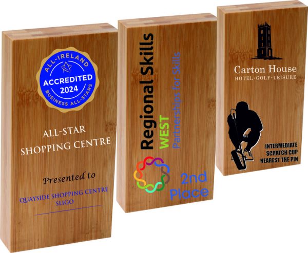 Bamboo Rectangle Plaque