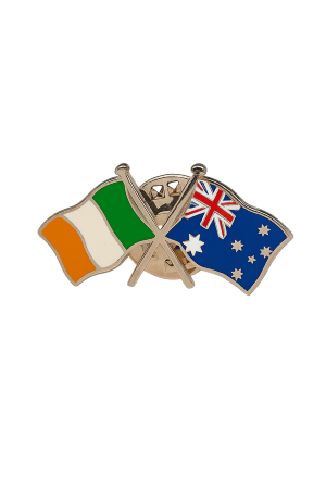Ireland - Australia Flag Pin