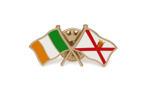 Ireland - Jersey Flag Pin