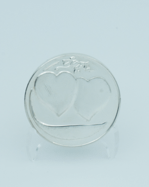 Hearts Wedding Coin