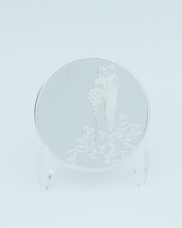 Groom & Bride Wedding Coin