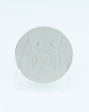 Bride & Bride Wedding Coin