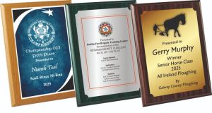 Printed Plaque