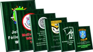Green Plaque - UV Printed