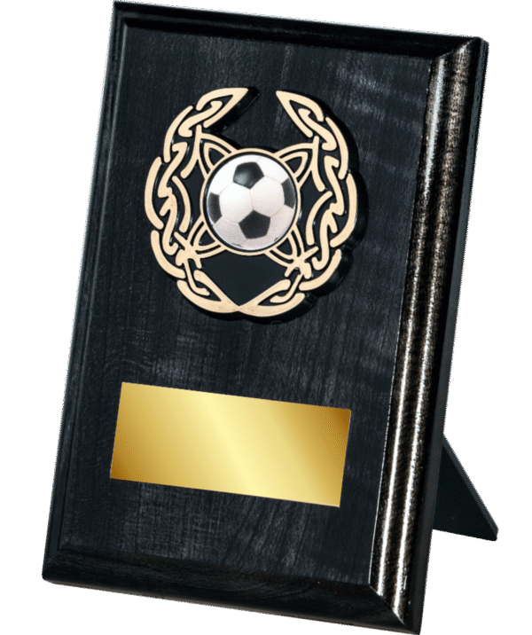 Black Plaque with Celtic Trim
